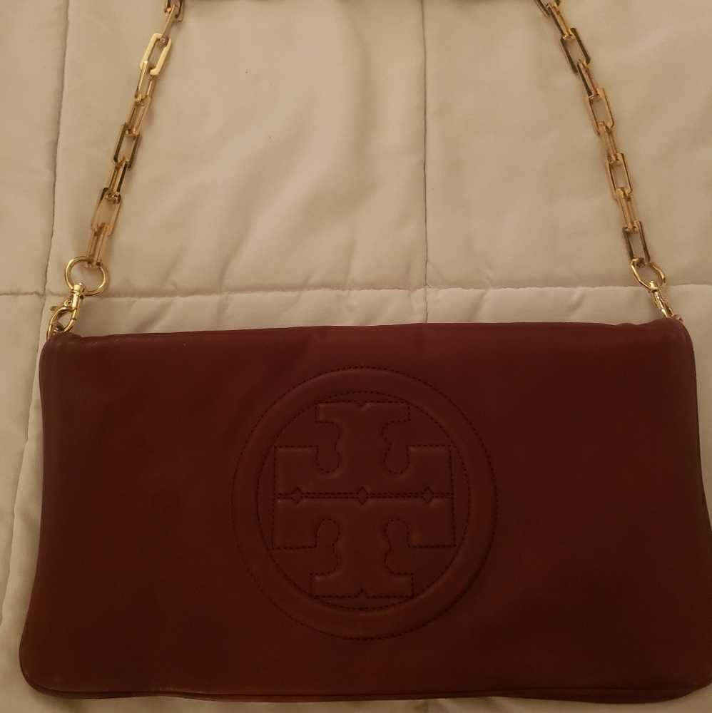 Tory Burch bombe reva shoulder bag/clutch.